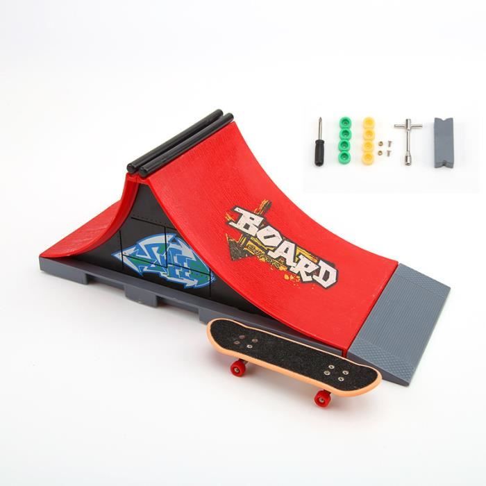 Skate Parks Kit Pièces de rampe pour finger skateboard Fingerboard