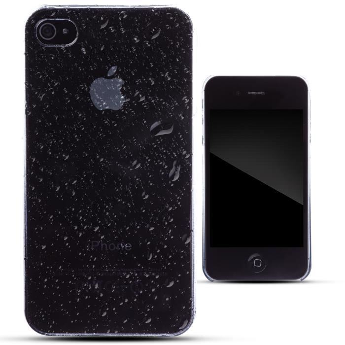 Coque Rigide Pour IPhone 5C - Noir Effet Goutte D'eau - Sans Marque, Générique - Neuf Sous Emballage