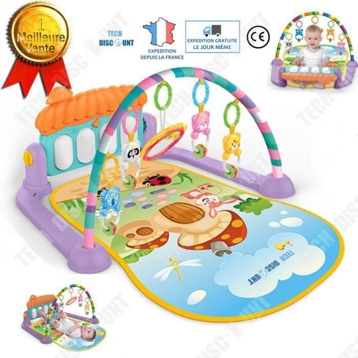 Tapis Aire D Eveil Support Musical Bebe Fille Garcon Chansons Jouets Jardin Enchante Naissance Piano Miroir Suspendu Haute Quali Achat Vente Tapis Eveil Aire Bebe 4871812002300 Soldes Sur Cdiscount