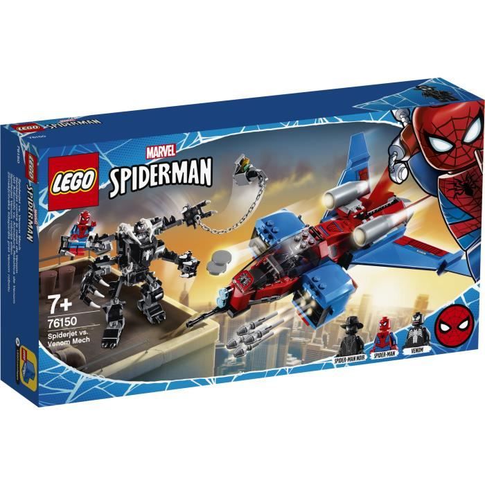 Photo de lego-super-heroes-76150-le-spider-jet-contre-le-robot
