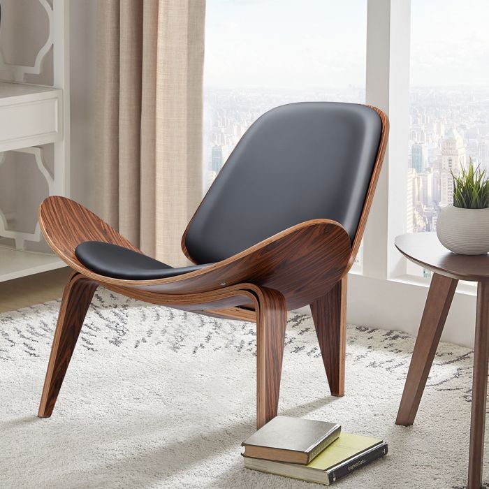 Fauteuil Salon Relax Design - Chaise de Salon Simili PU Style