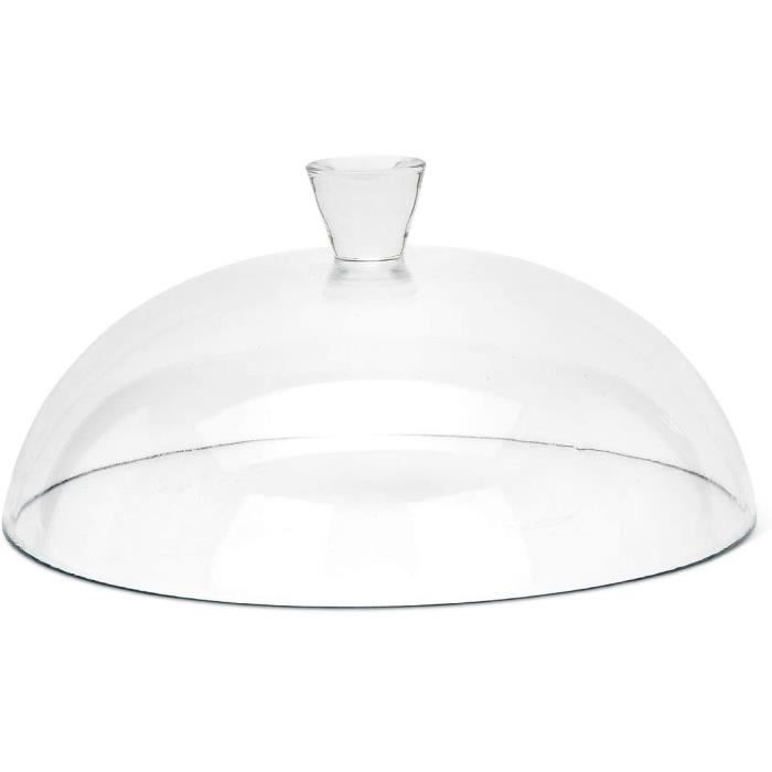 SWEET HOME Grand Vase En Verre Martini - 30 Cm Haut, Diamètre 26 Cm - Élégant Et Transparent Par Varotto & Co