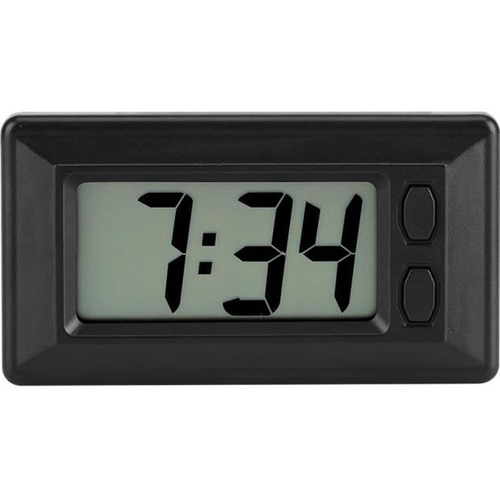 Auto Horloge LCD numérique Bâton Calendrier Date Décoration 4 couleurs 