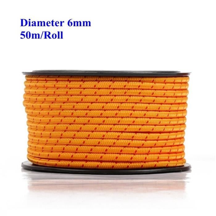 DQ-PP Corde En Polypropylène - 4 Mm - 50 M - Blanc - Corde En