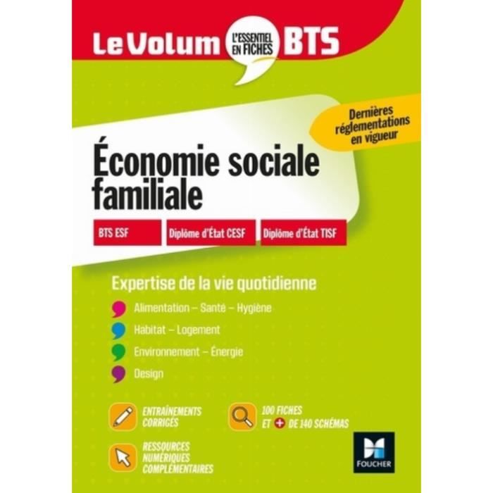 BTS Economie sociale familiale Cdiscount Librairie BTS Economie sociale familiale Cdiscount Librairie