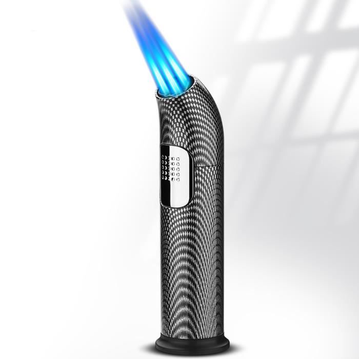 Clipper - Jet Turbo - Briquet En Métal Rechargeable à Gaz Coupe-vent