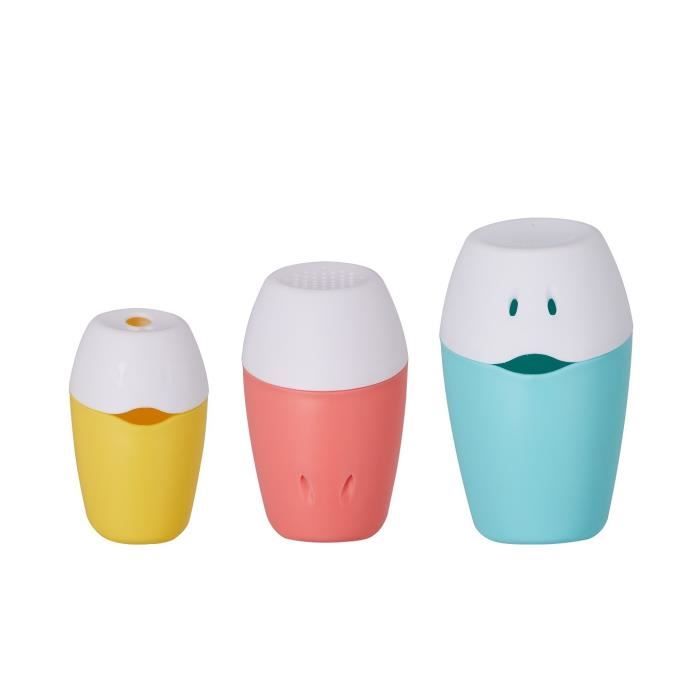 Bebe Confort Jeux De Bain Empilables Triplo Cdiscount Puericulture Eveil Bebe