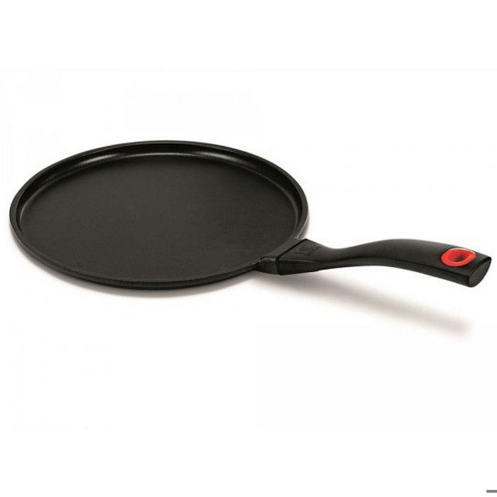 Crêpière en fonte d'aluminium D.30cm noire ENERGY