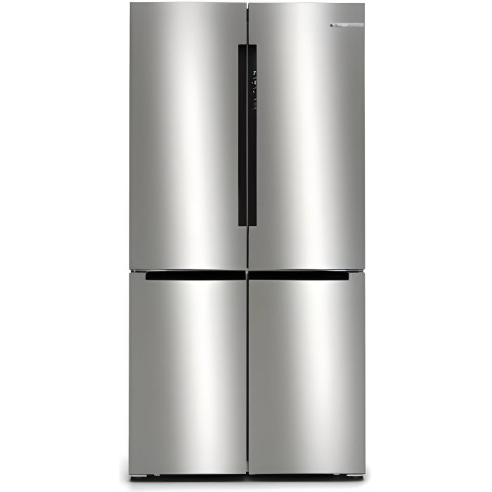 Réfrigérateur 4 portes BOSCH KFN96APEA - 605L - NoFrost MultiAirFlow - Gris