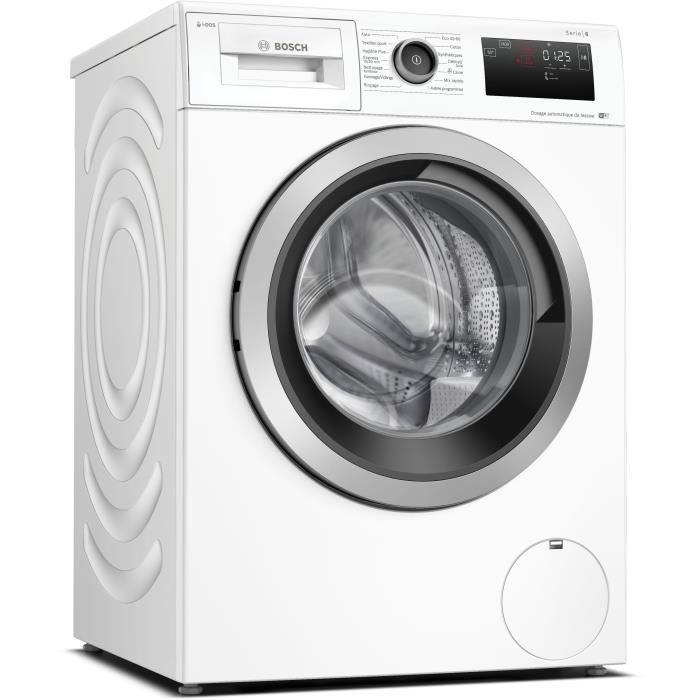 Lave-linge hublot BOSCH WAL28PH1FR SER6 - 10 kg - L59,8cm - i-Dos - 1400  trs/min - Blanc - Cdiscount Electroménager