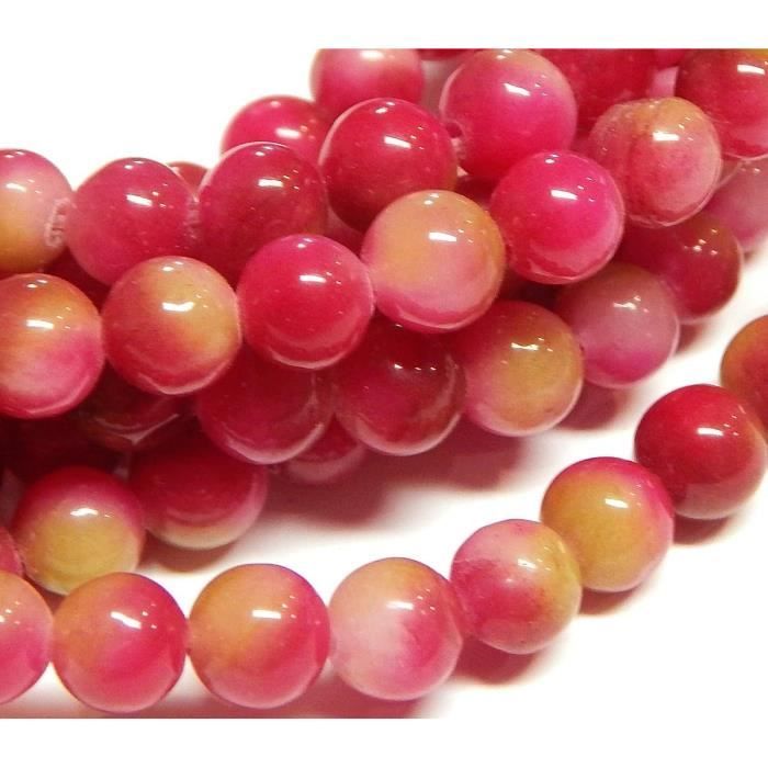 Lot De 200 Perles Rondes En Jaspe Naturel Lisse De 4 Mm, Pour La