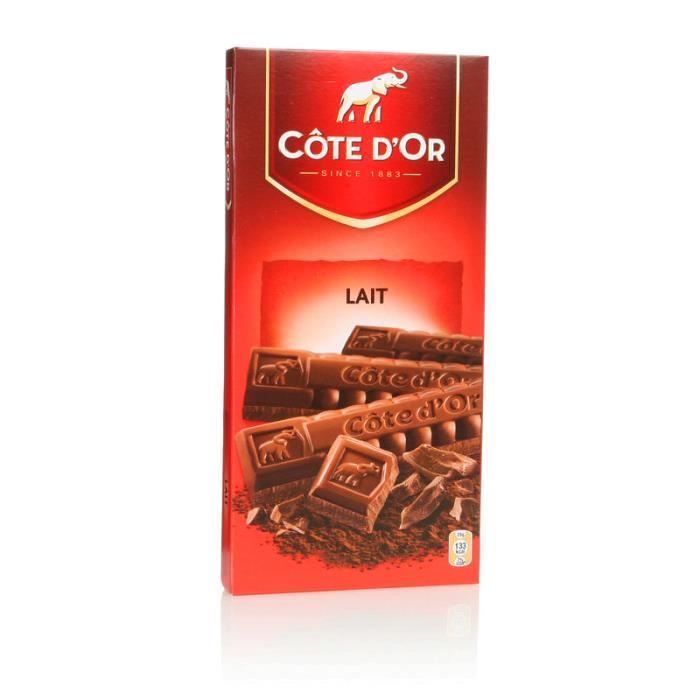 COTE D'OR Chocolat au lait, 6 x 200gr Cdiscount Au quotidien
