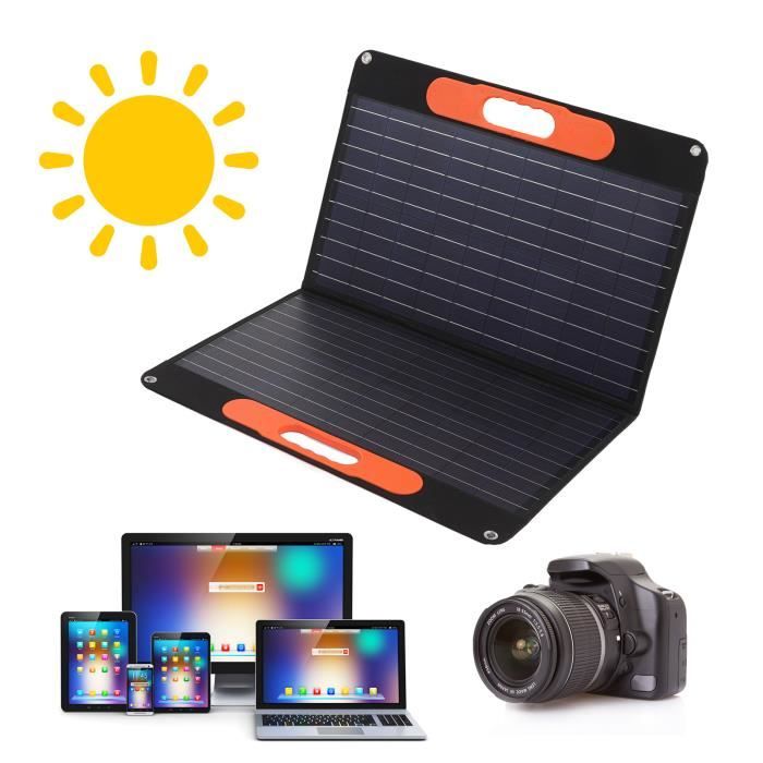 Panneau Solaire Portable, Panneaux Solaires en Silicium Monocristallin 8W avec Kit de Contrôleur Panneau Solaire Portable, Panneaux Solaires en Silicium Monocristallin 8W avec Kit de Contrôleur