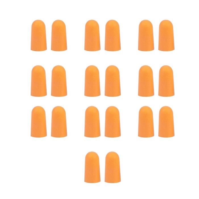 Bouchons D'oreille De Protection Guardian - Bleu Et Orange - Pour Atténuer Le Bruit (neuf)