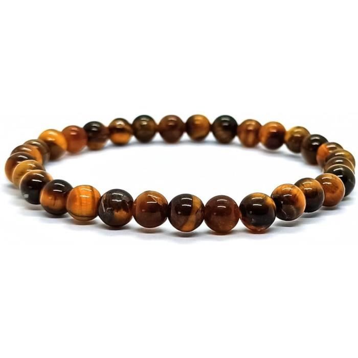 Trio De Bracelets Tibétains Porte-bonheur, Oeil De Tigre Et Argent, Po