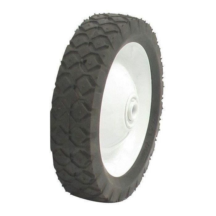 Roue en acier à moyeu déporté adaptable pour TORO / WHEEL HORSE - Ø: ext: 178mm - alésage: 12,7mm, l