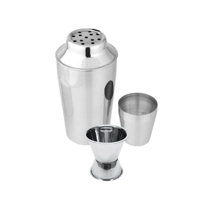 Set Shaker à cocktails en inox 400 ml et doseur à alcool 2 et 4 cl FACKELMANN Bar Concept