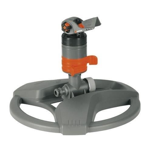 GARDENA Turbine d'arrosage sur traineau Comfort – Surface 450m² – Portée 12m max – Arrosage 20° à 360° – Garantie 8143 20