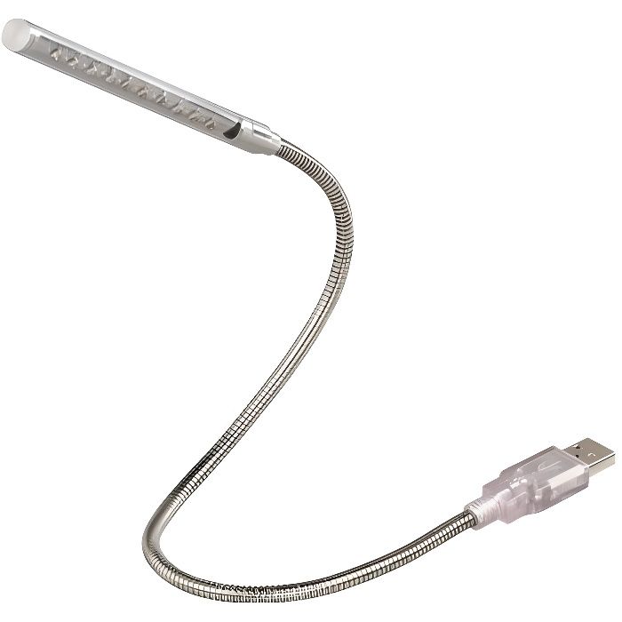 Microphone USB Mini Pour PC/Mac - Col De Cygne Réglable, Son Omnidirectionnel - Plug & Play Pour Télétravail, Cours En Ligne