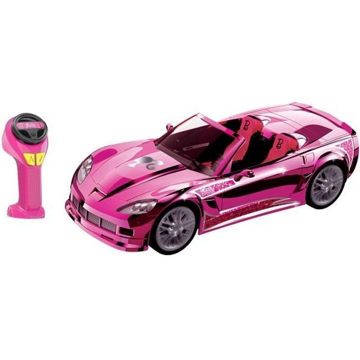 BARBIE - Corvette Voiture télécommandée - Cdiscount Jeux - Jouets