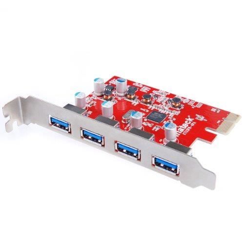 [Mac Pro Auto alimentation]Inateck KT4004 Carte Contrôleur USB 3.0 4