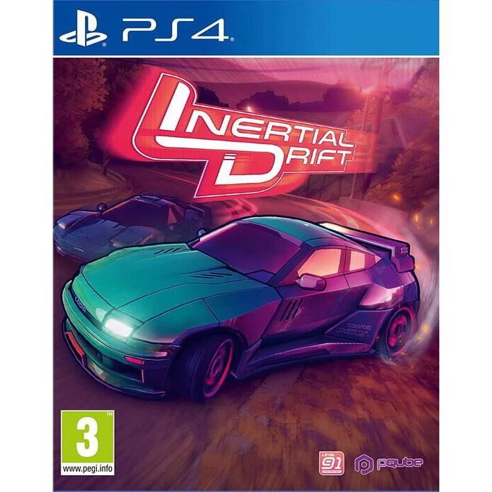 Jeu de Course - Inertial Drift - PS4 - Arcade - Octobre 2021 - Graphismes époustouflants