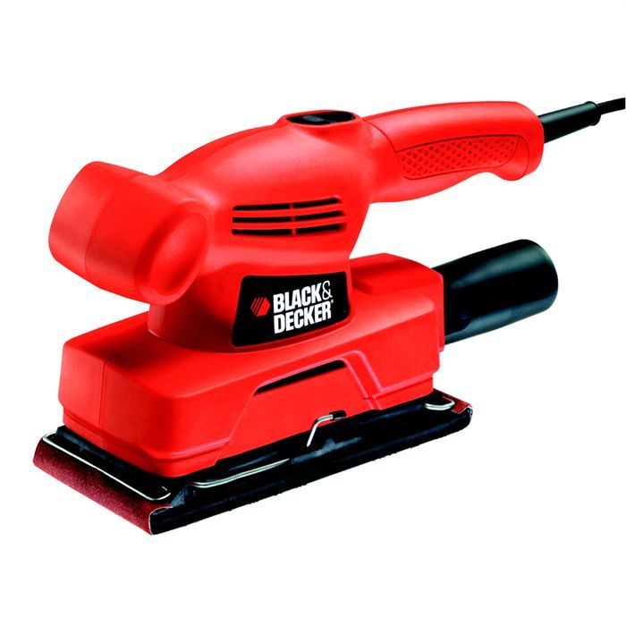 Black & Decker KA300 Ponceuse 1/3 feuilles 135W - Cdiscount Bricolage