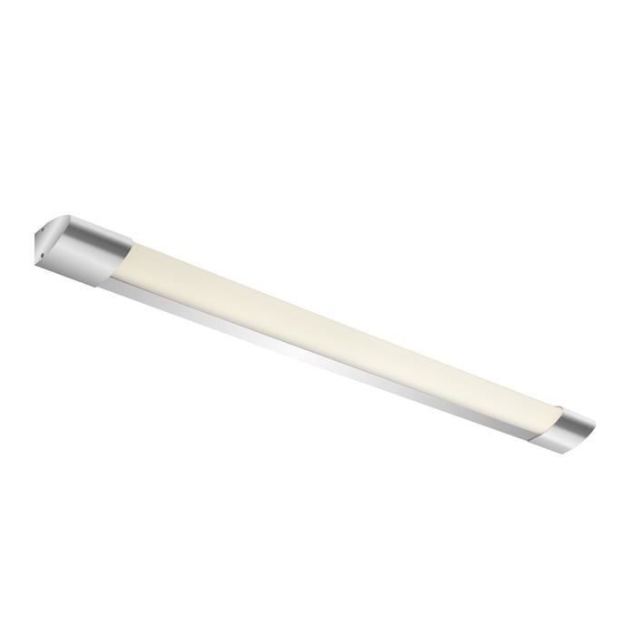 Applique Neon De Salle De Bain Led Surfline Argentee En Metal