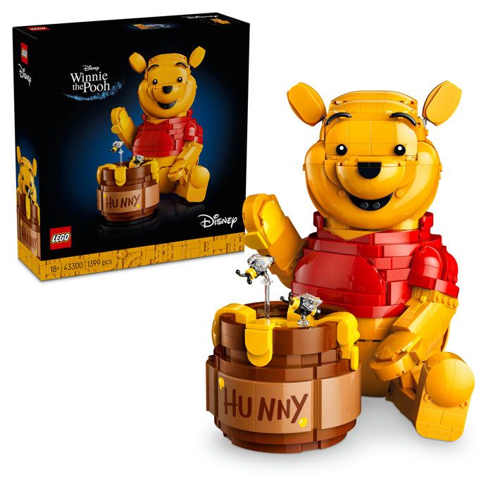 LEGO ǀ Disney 43300 Winnie l’Ourson - Set de Construction - Décoration & Cadeau Adulte