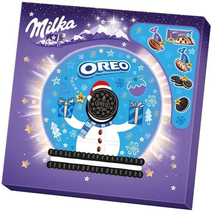 Calendrier De L Avent 2023 Milka Milka & Oreo Calendrier De L'avent 286G - Cdiscount Au Quotidien