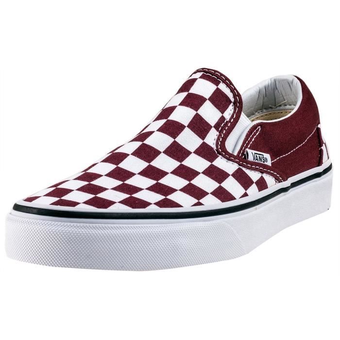 slip on vans marron