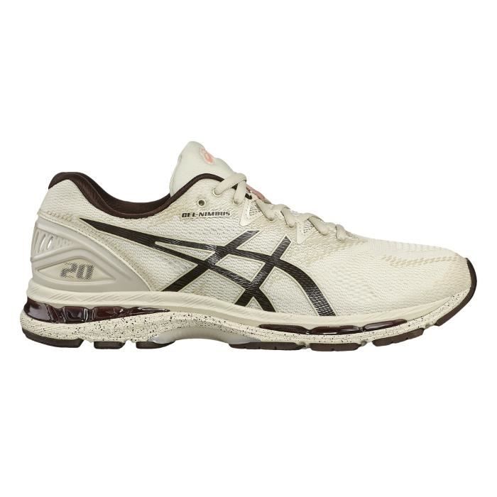 asics gel nimbus 2 femme brun