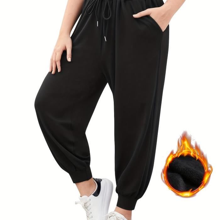 Pantalon sport top grande taille