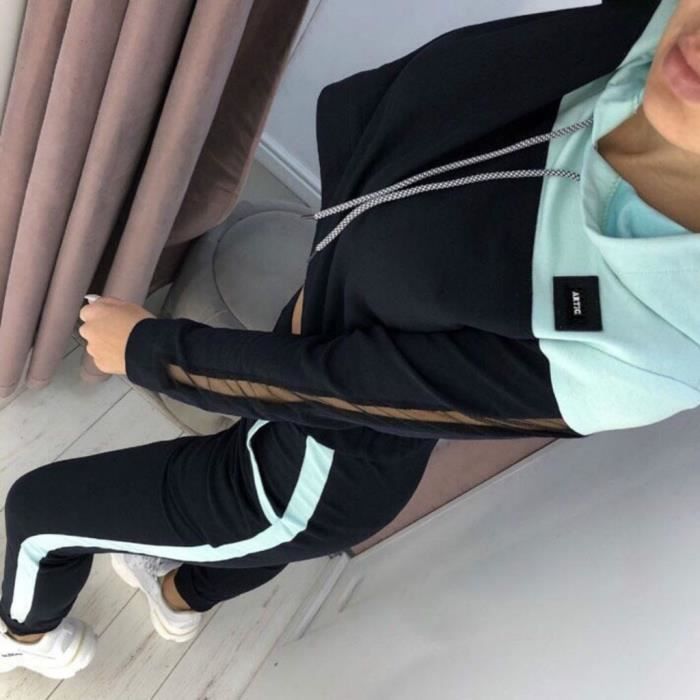 Ensemble Jogging Enfant Fille Et Garçon - Sweat à Capuche + Pantalon - Taille 2 à 14 Ans - Confortable, Ample - Automne/hiver