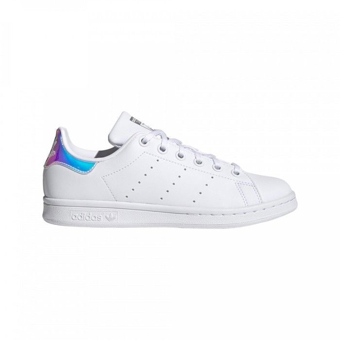 Basket adidas Originals STAN SMITH Junior Blanc Tige