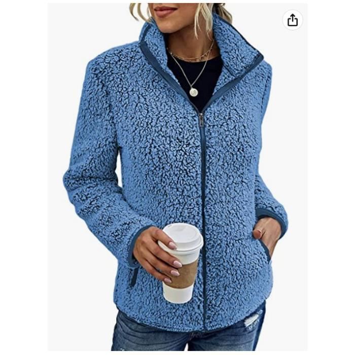 Pull en deals polaire femme