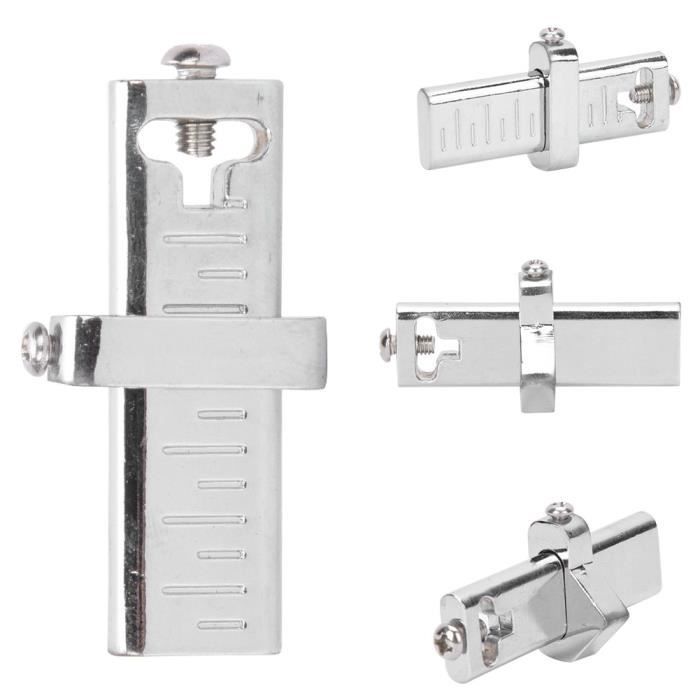 Outil De Pli Pour Cuir - 9 Tailles De 1 Mm à 7 Mm - Plieur De Bordure En Métal Pour Maroquinerie