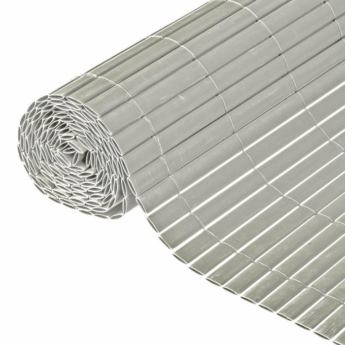 Nature Canisse PVC double face taupe 10 mm 1 x 3 m