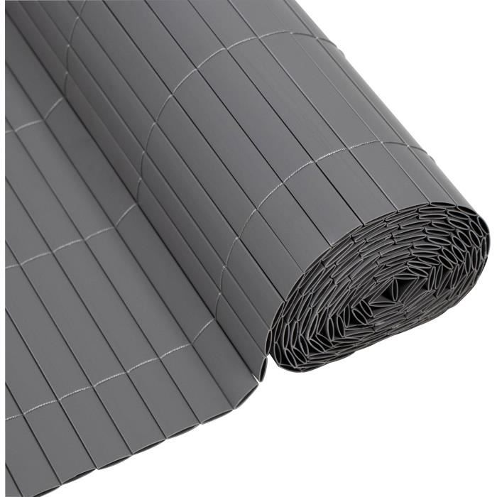 Canisse PVC double face NATURE 1 x 3 1600 gm² Occultant 45 Anti UV