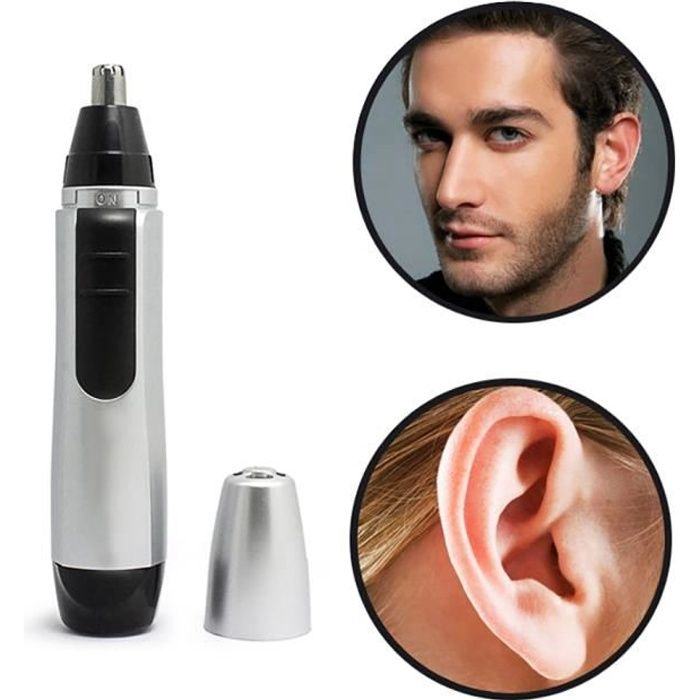 Tondeuse Nez et Oreille Homme Epilateur Electrique,Épilation pour Nez,  Oreilles, Poils du Visage - Cdiscount Electromenager