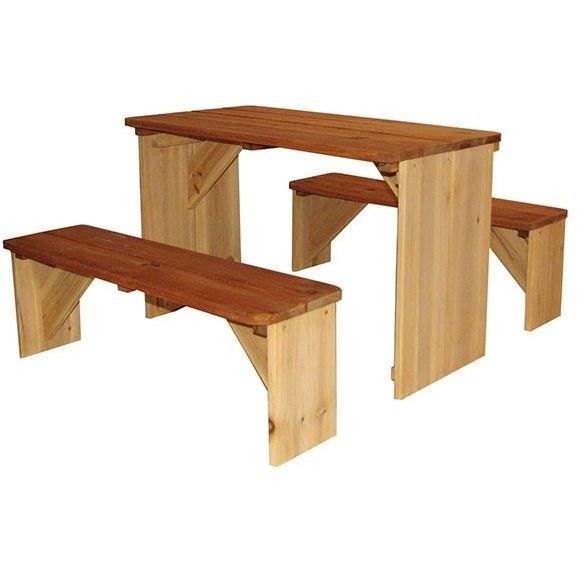 axi zidzed table picnic enfant en bois xl | banc pique nique pour enfants