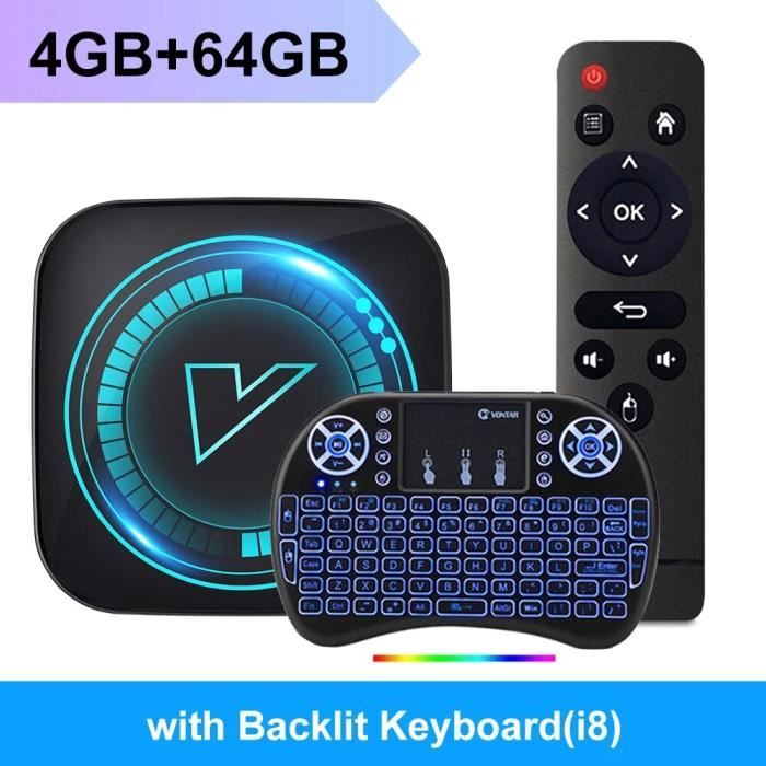 Boîtier TV Xiaomi Mi Box 8K UHD, Assistant Google, Android (neuf)