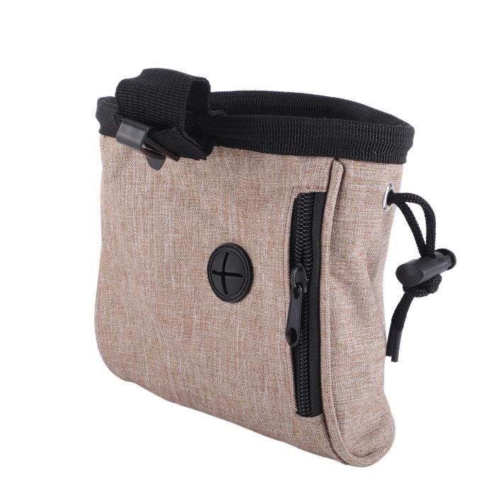 Comparer les prix de Sac de friandises pour dressage de chiens Pochette de friandises pour dressage de chiens sport Gingembre