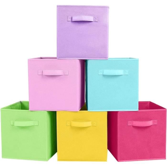 CUBE DE RANGEMENT TRESSE PLIABLE