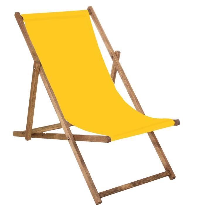 SPRINGOS Chaise Longue Jardin Pliante Avec Repose-Pieds, Pare-Soleil & Tablette - Transat Confort 120kg Beige-Marron