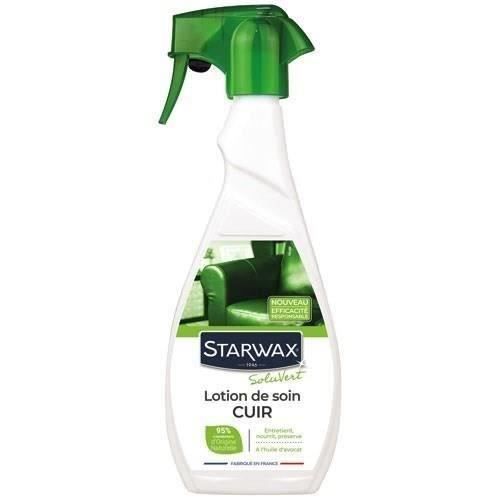 STARWAX Lotion de soin cuir huile d'avocat spray 500ml soluvert