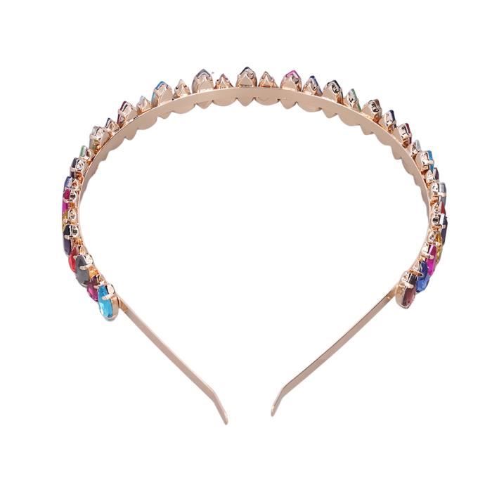 Mikinona Bandeau De Mariage Perles Pour Mariées Accessoire Élégant Pour Cheveux Avec Strass Pour Cérémonies Fêtes Et Proms