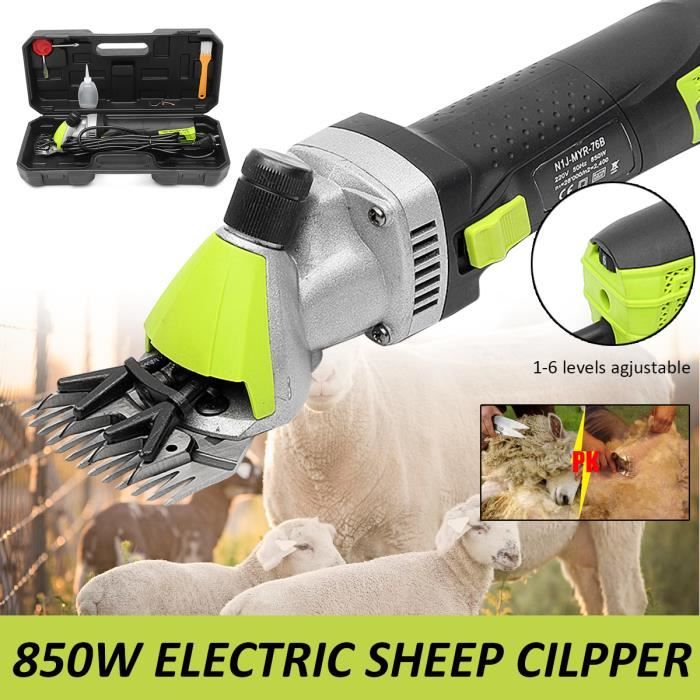 Comparer les prix de TEMPSA 850W Électrique Cisaillement Fournitures Clipper Cisaillement Moutons Chèvres Alpaga Tondeuse à Cheveux Ciseaux