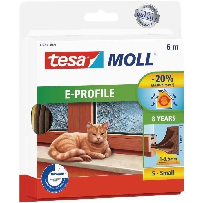TESA Bourrelet caout - 6x9 mm E - Brun