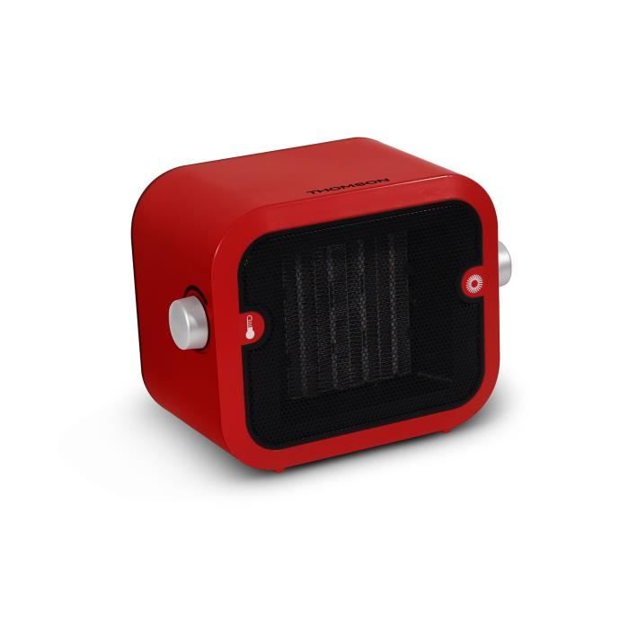 Thomson Thsfc15r Radiateur Soufflant Ceramique Rouge Fonction
